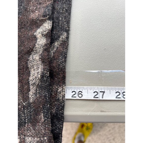 Mystree Camo Sherpa Collar Shacket Women S Button Front Utility Outdoor NEW - Picture 4 of 8